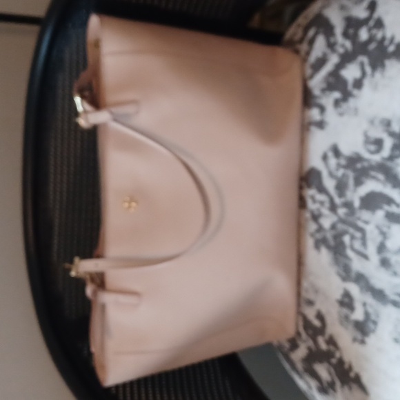 Tory Burch Powder Pink Saffiano Leather Medium York Buckle Tote - Picture 13 of 16